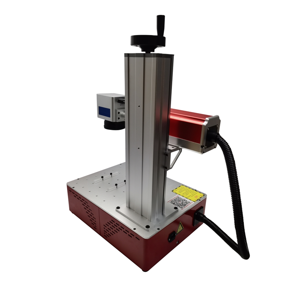 50W RAYCUS JPT MOPA Desktop Mini Fiber Laser Marking Machine 30W Laser Engraver 20W Nameplate Engraving Metal Carving