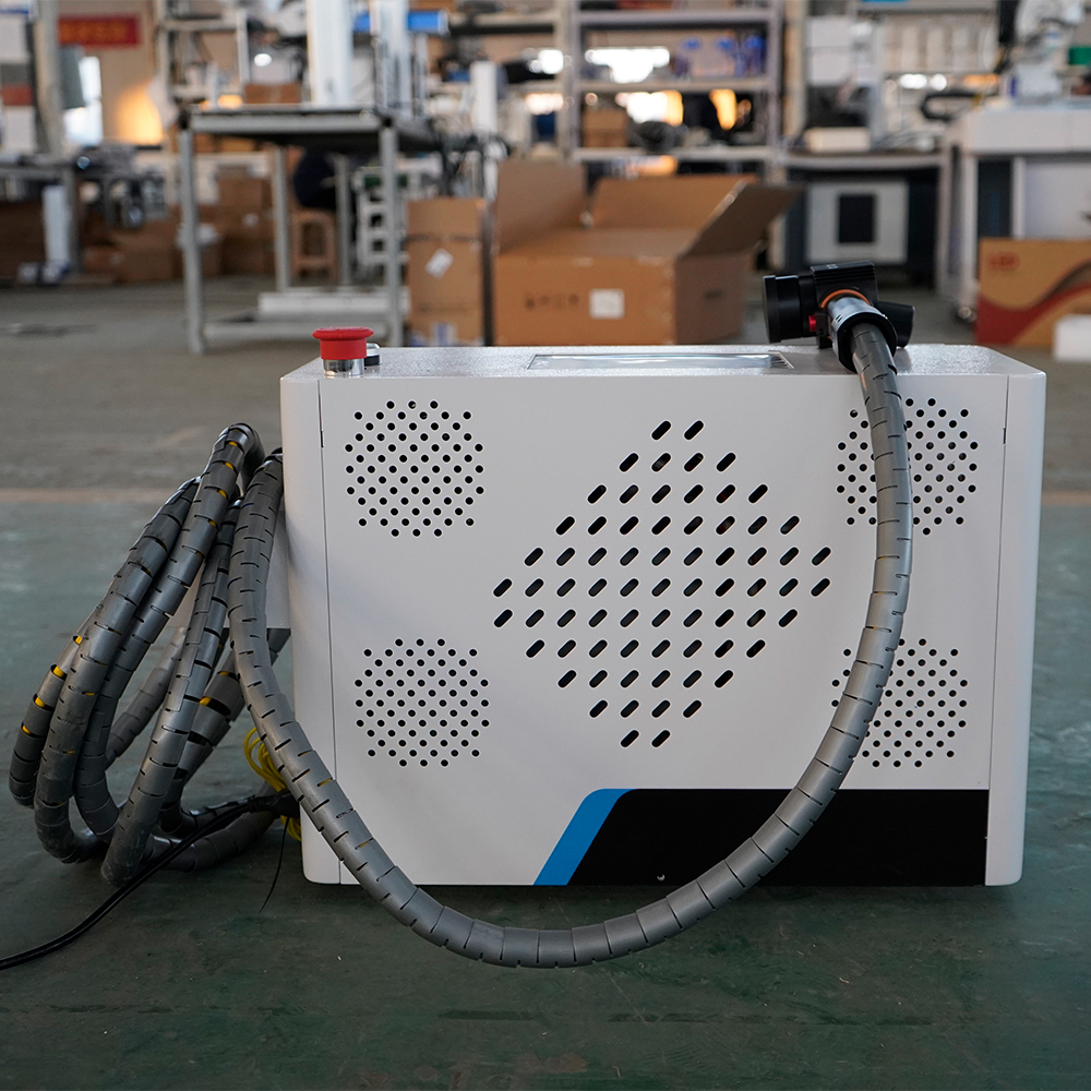LM 300w Pulse Laser rust Removal Machine Portable Laser Cleaner for Metal rust Cleaning Hand Held Laser Cleaning Machine