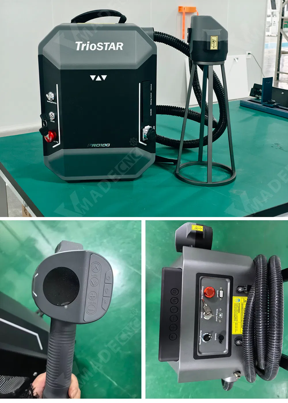 Portable Handheld Pulse Laser Cleaning Machine Rust Removal Machines