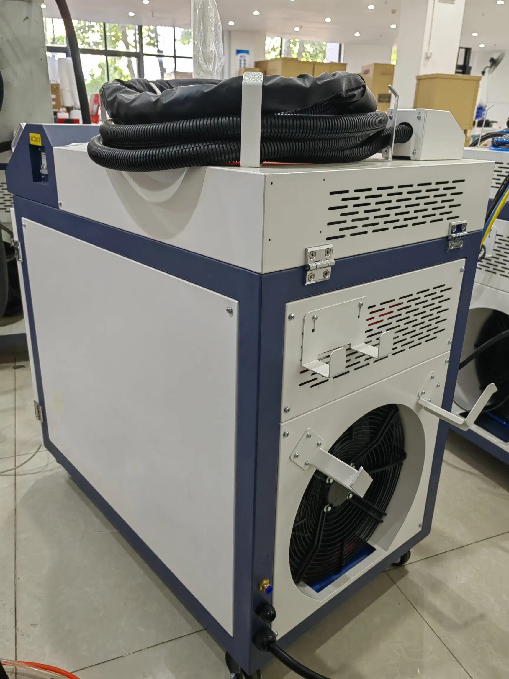 Portable Fiber Laser Cleaning Machine 1500W 2000W 3000W 6000W Metal Steel Laser Cleaner Industrial Rust Removal Handheld Continous Cleaning Machine 6kw