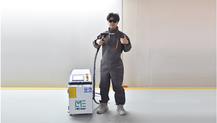CNC 3 in 1 laser welding and cleaning machine