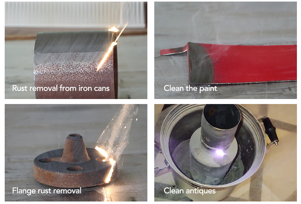 Handheld Gun Laser Cleaning View