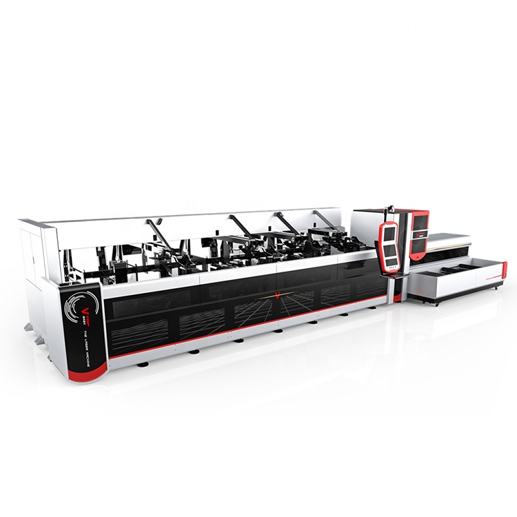 2020 New High Power Tube Fiber Laser Cutting Machine with High Speed Metal Cutting AI Support Water Cooling High Accuracy