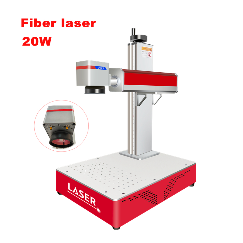 50W RAYCUS JPT MOPA Desktop Mini Fiber Laser Marking Machine 30W Laser Engraver 20W Nameplate Engraving Metal Carving