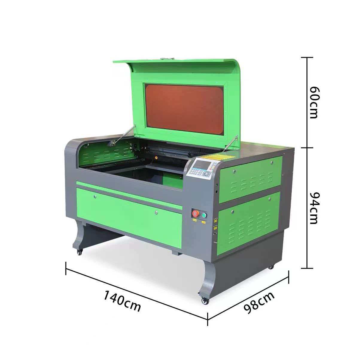 ActionLasers Portable Desktop CO2 Laser Cutting Automatic CNC Wood Crystal 3D Engraving Machine for Stone Rubber MDF