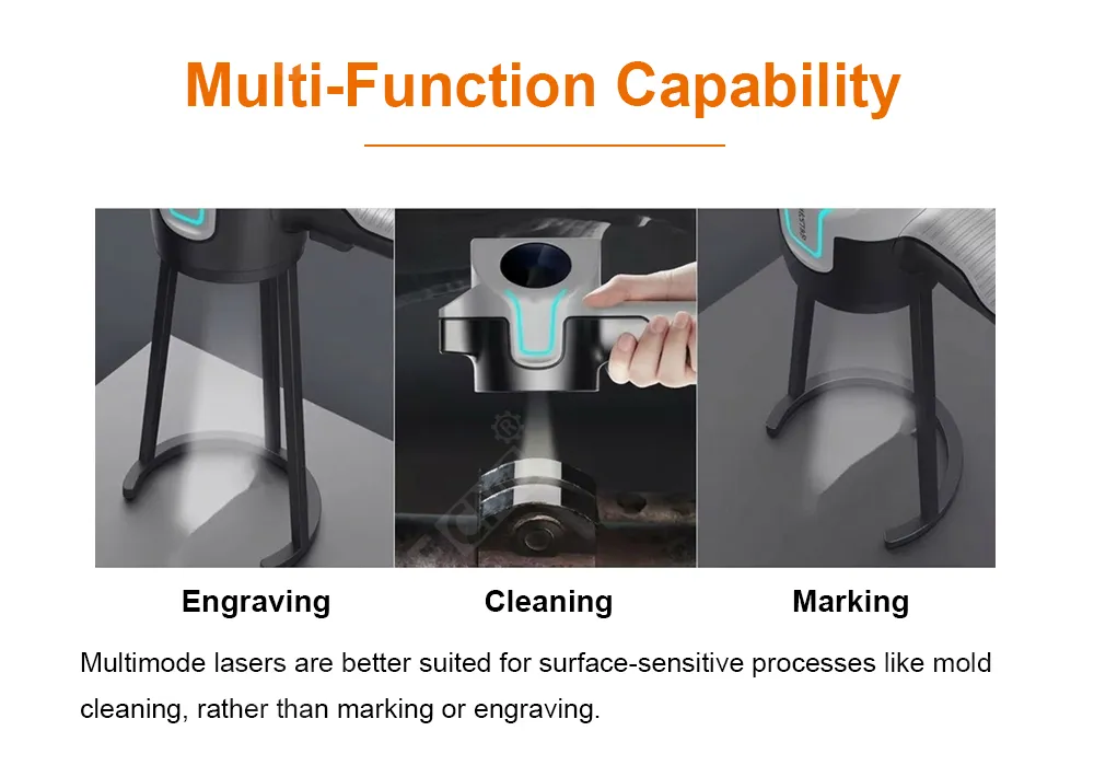 Portable Handheld Pulse Laser Cleaning Machine Rust Removal Machines