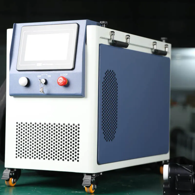 Portable Pulse Fiber Laser Cleaning Machine Gt-500 CE Certified Air Cooling 500W for Metal Stainless Rust & Paint Removal Surface Treatment & Oil Removal