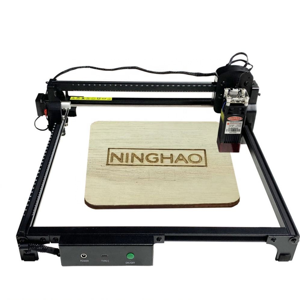 New Arriving 450nm 5W Laser Engraving Machine Portable Desktop Mini Laser Cutter