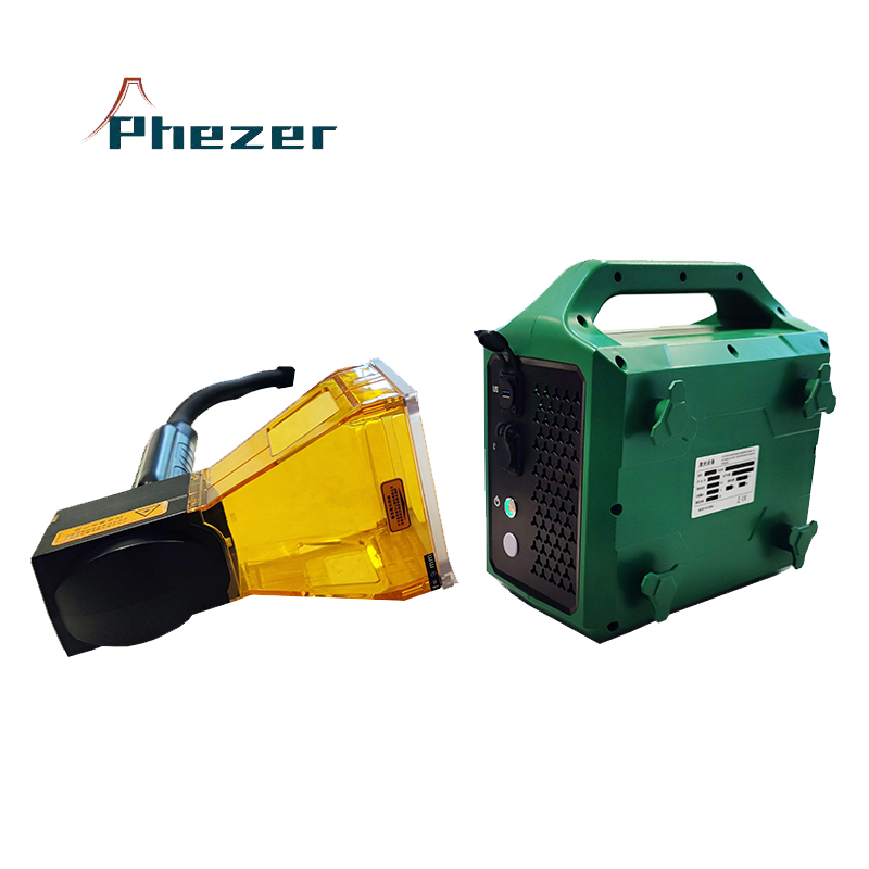 China Fast Speed Portable Fiber Laser Marking Machine Hand Held Laser Cutting Machine for Metal Aluminium Steel Glass
