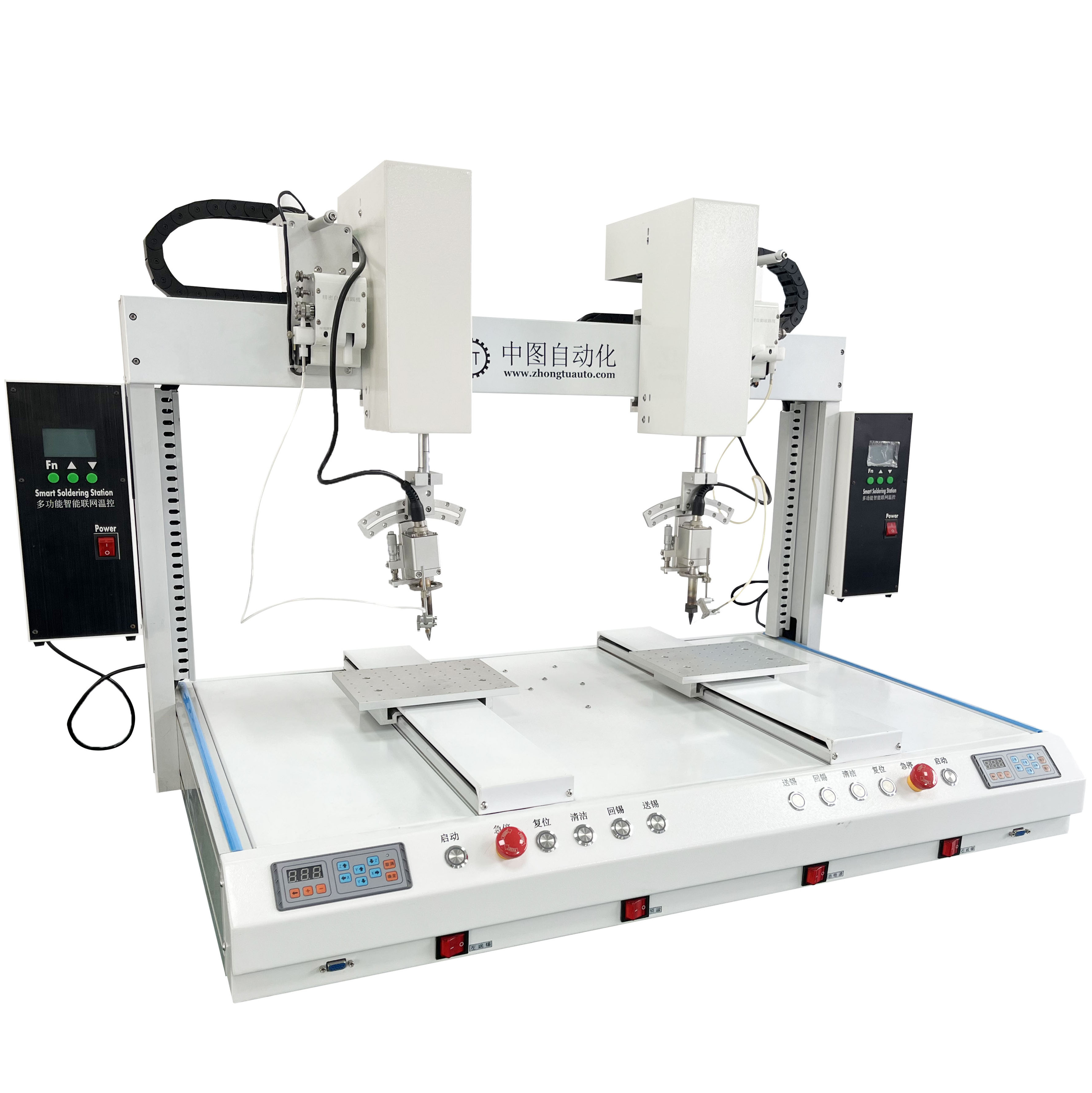 XYZ 5 Axis Robotic Soldering Robot Machine For SMD LED Component Welding In Manufacturing Plant