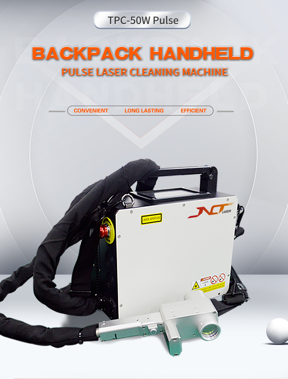 Backpack Laser Rust Removal Machine