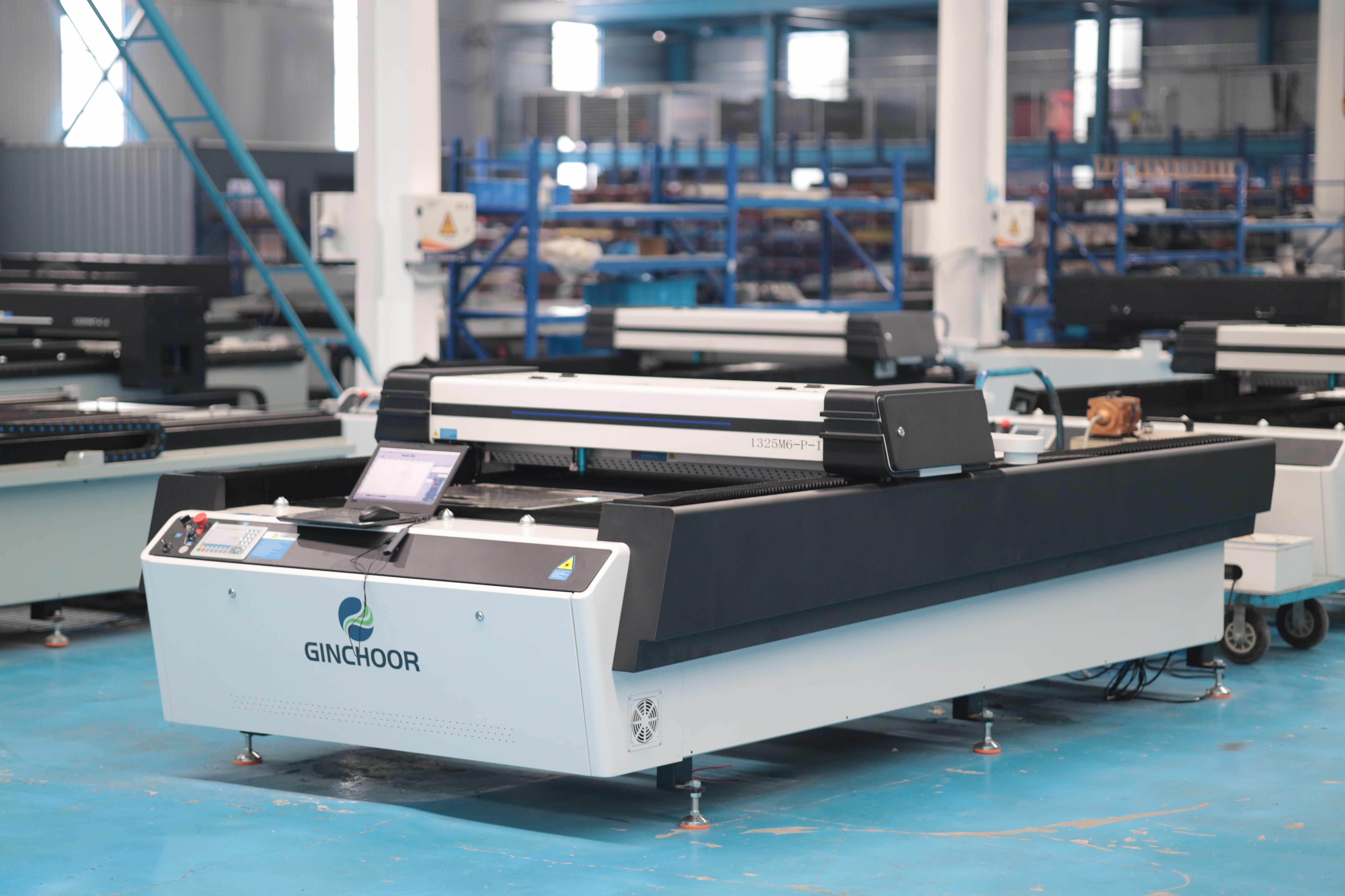 130W Co2 Laser Cutting Engraving Machine CCD Camera 1325 Ruida Control CNC Laser Source Laser Head Chiller for Engraving Cutting