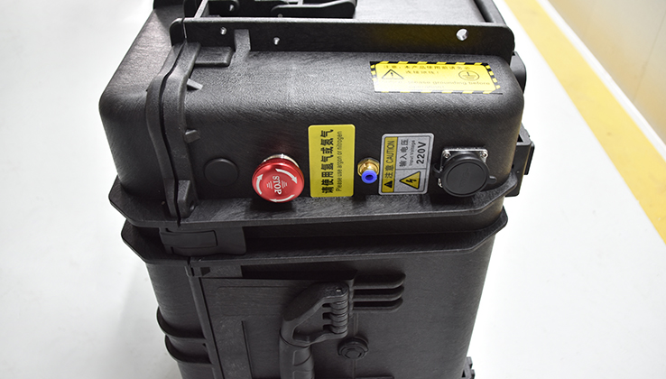 Pulse Laser Cleaning Machine Inside View