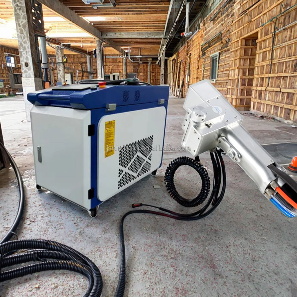 New 4 in 1 Multifunction Metal Laser Rust Remover Handheld Fiber Laser Cleaning Welding Cutting Machine Easy to Operate