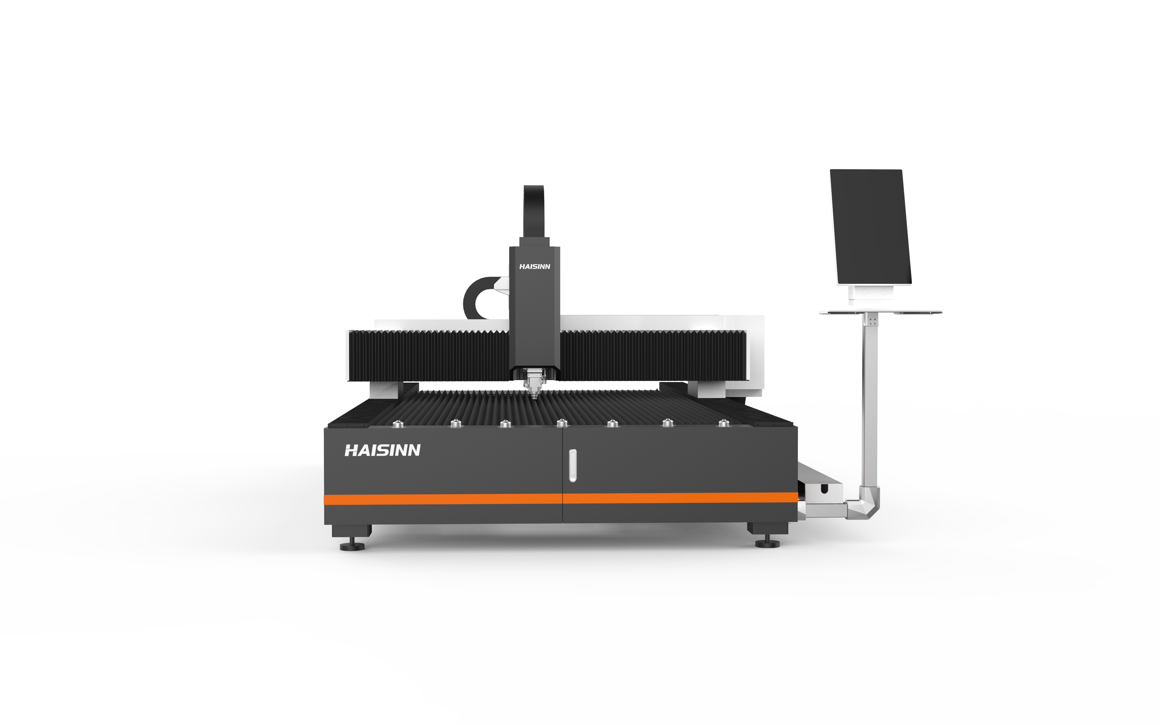 1500W 3000W 4000W Fiber Laser Cutting Machine For Metal Sheets Tubes Single Platform Water Cooling Supports AI LAS BMP PLOT