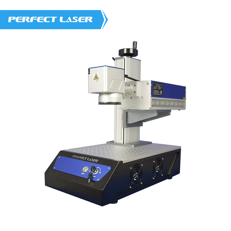 Automatic Rotary Metal Pipe Gold Sliver Jewelry Rings Cnc Pcb Logo Fibre Fiber Laser Carving Etching Marking Marker Machine