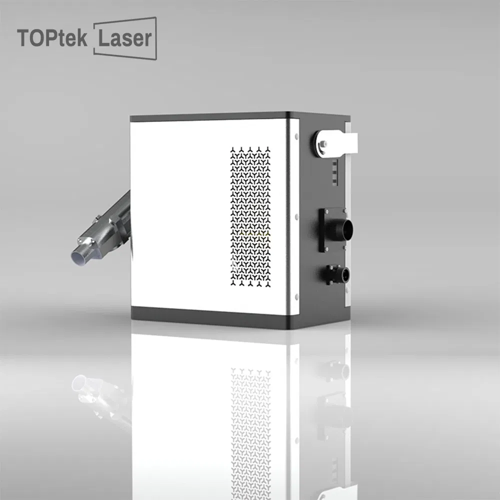 20W 30W 50W Split Mini 3D CNC Portable Logo Business Card Marker Engraver Printer Fiber Laser Galvo Metal Plastic Glass Label Marking Printing Engraving Machine