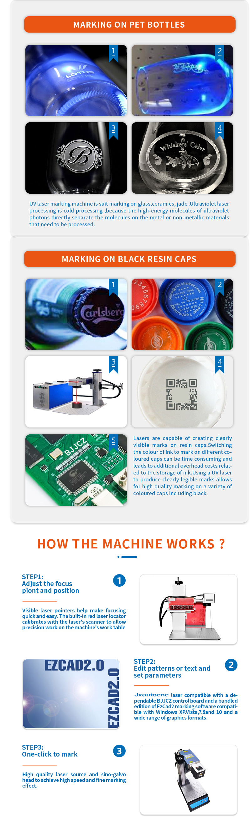 UV Laser Marking Applications