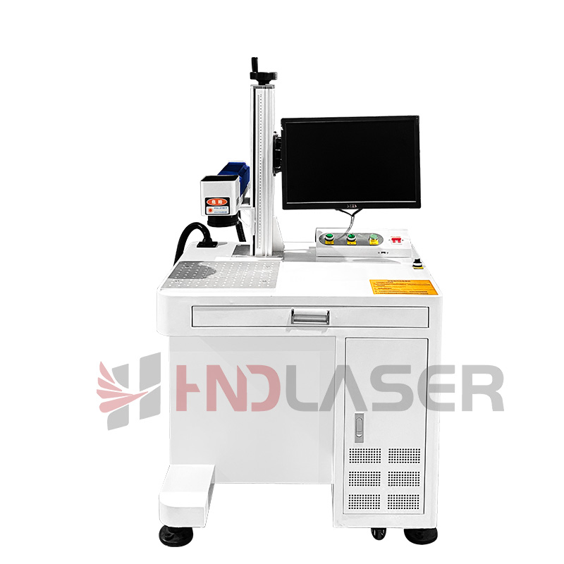 50W 100W 200W Portable 3D Logo Marker Engraver CNC Galvo Fiber Laser Marking Engraving Coding Ecthing Machine Price for Gold Metal Stone Glass Aluminum Jewelry