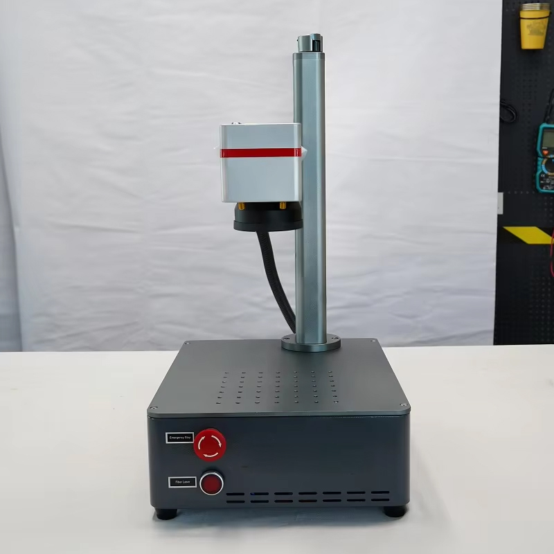 Industrial 20W 30W 50W All-in-One Galvo Fiber Laser Marking Machine Raycus JPT Metal Jewelry Parts