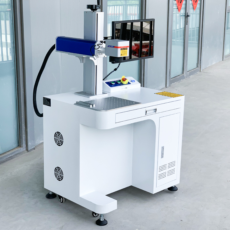 Hot Sale High Quality Desktop 50W 60W 80W 100WFiber Laser Marking Machine Professional Supplier