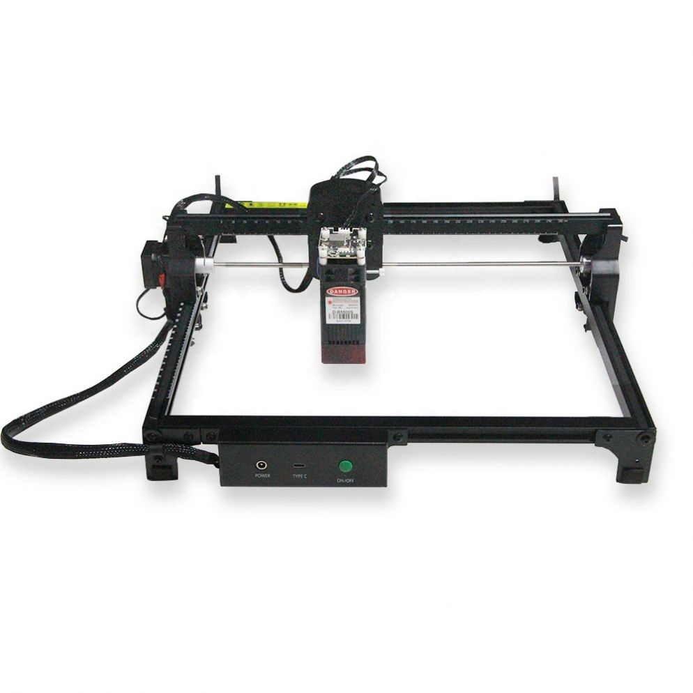 New Arriving 450nm 5W Laser Engraving Machine Portable Desktop Mini Laser Cutter
