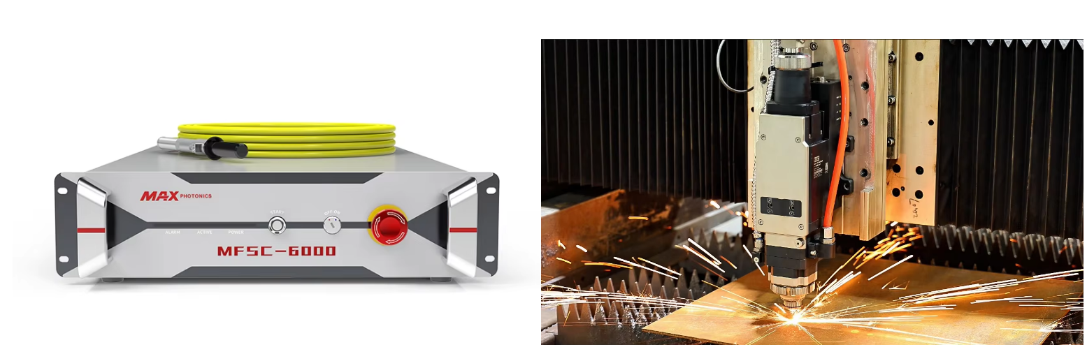 Max Laser generator & Boci laser cutting head