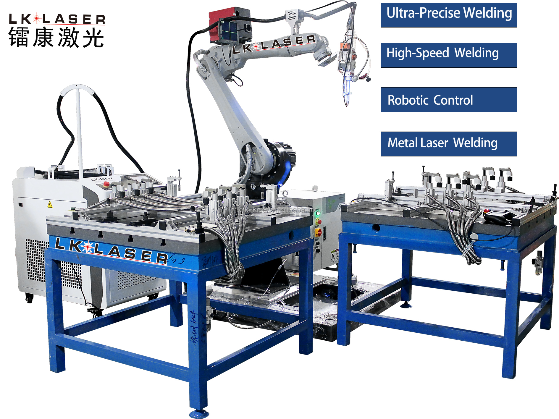 6 AXIS Robot Automatic Laser Welding Machine