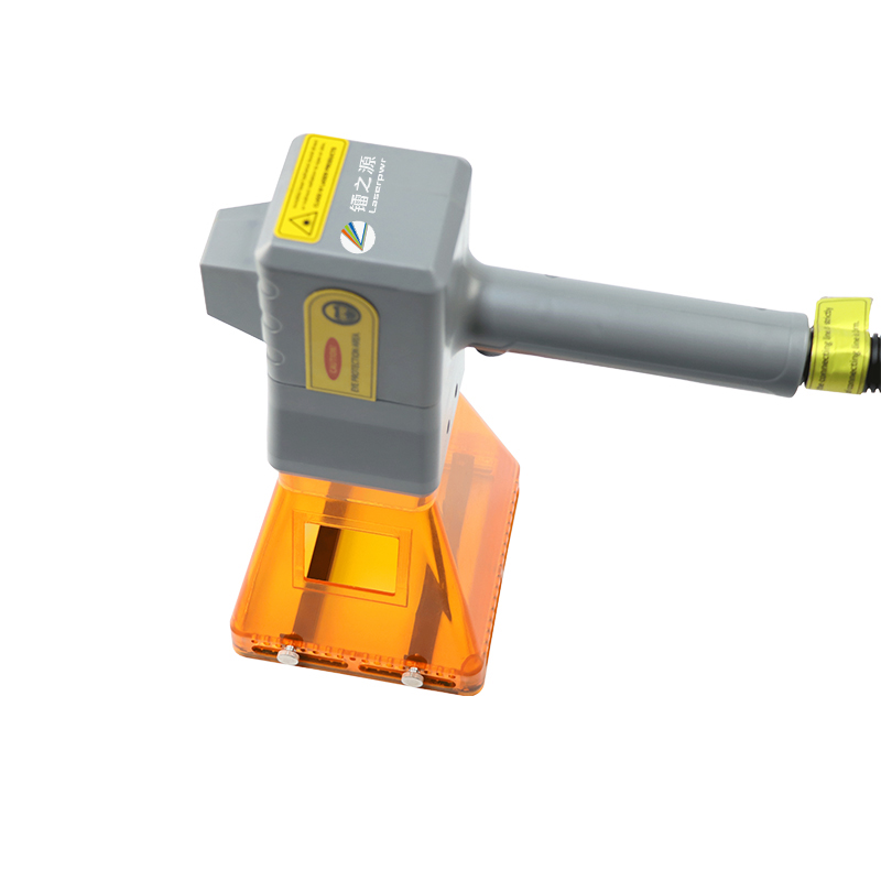 Portable 20W Fiber Laser Chassis Number Marking Machine Air-Cooled Galvo Marking Head BMP DXF JPG
