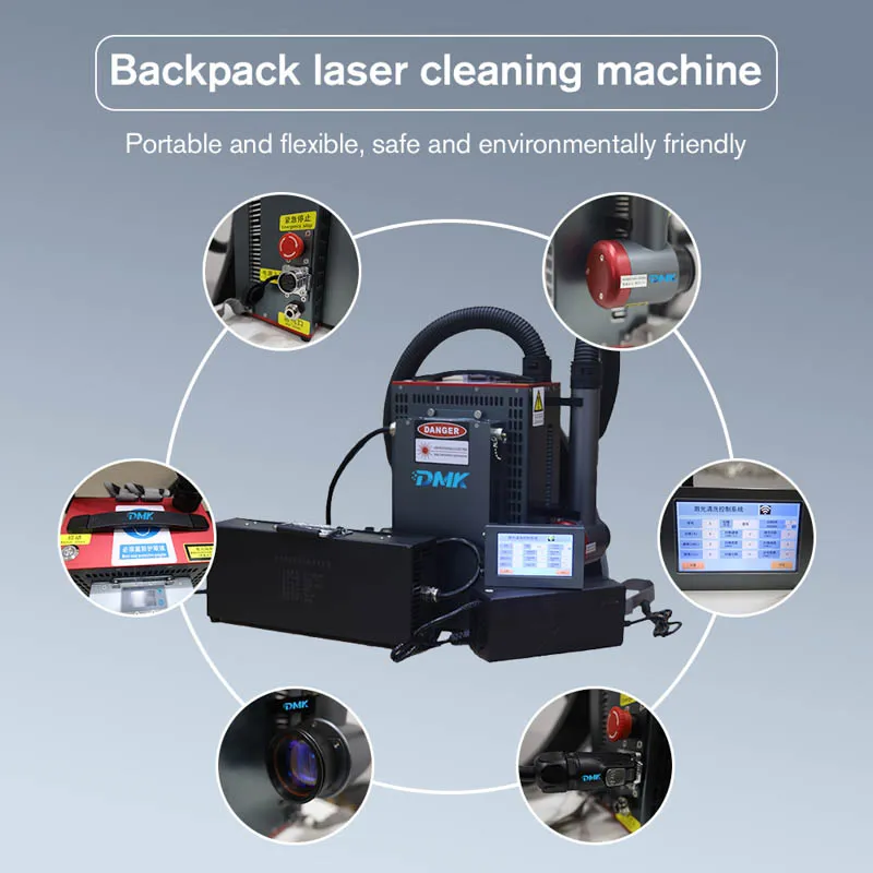 Portable Fiber Laser Cleaning Machine