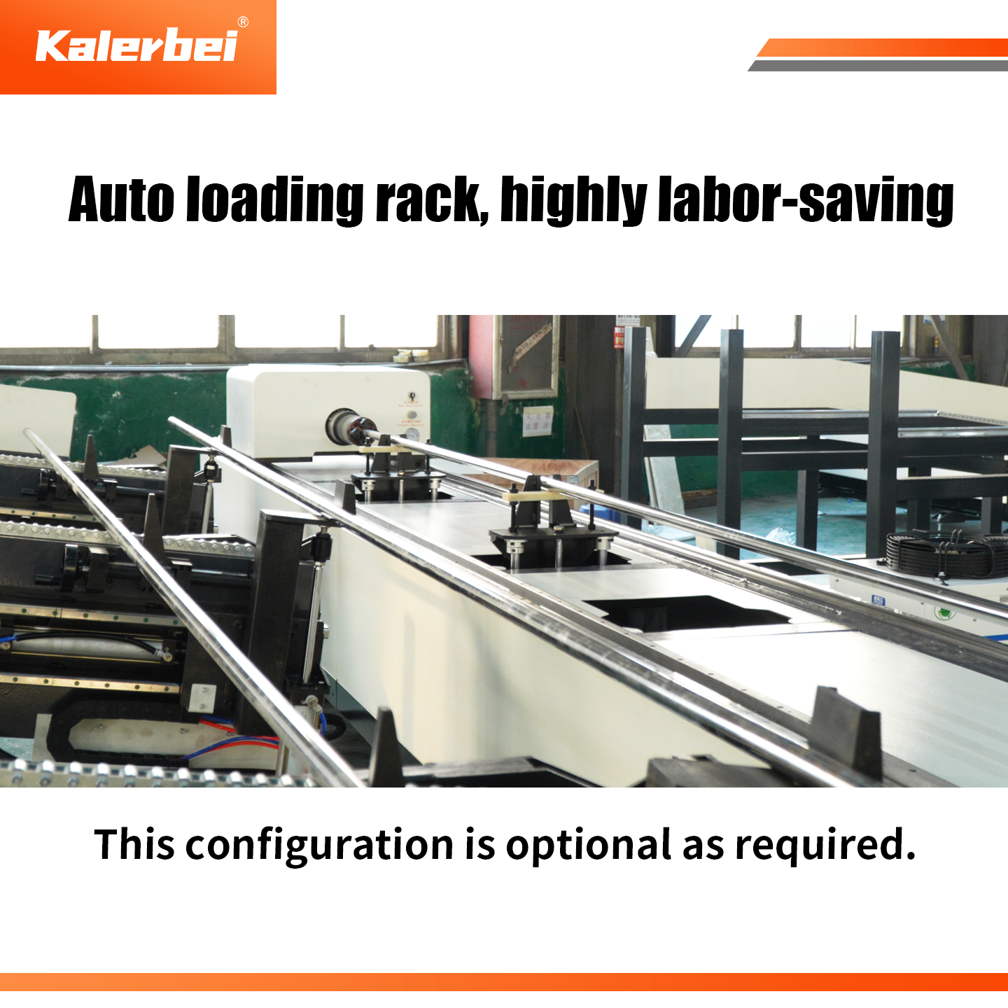 Kalerbei Fiber Laser 6012/6016 MQ Tube Cutting Machine Customized Configuration High-speed Metal Cutting HIWIN Guide Rails Fuji