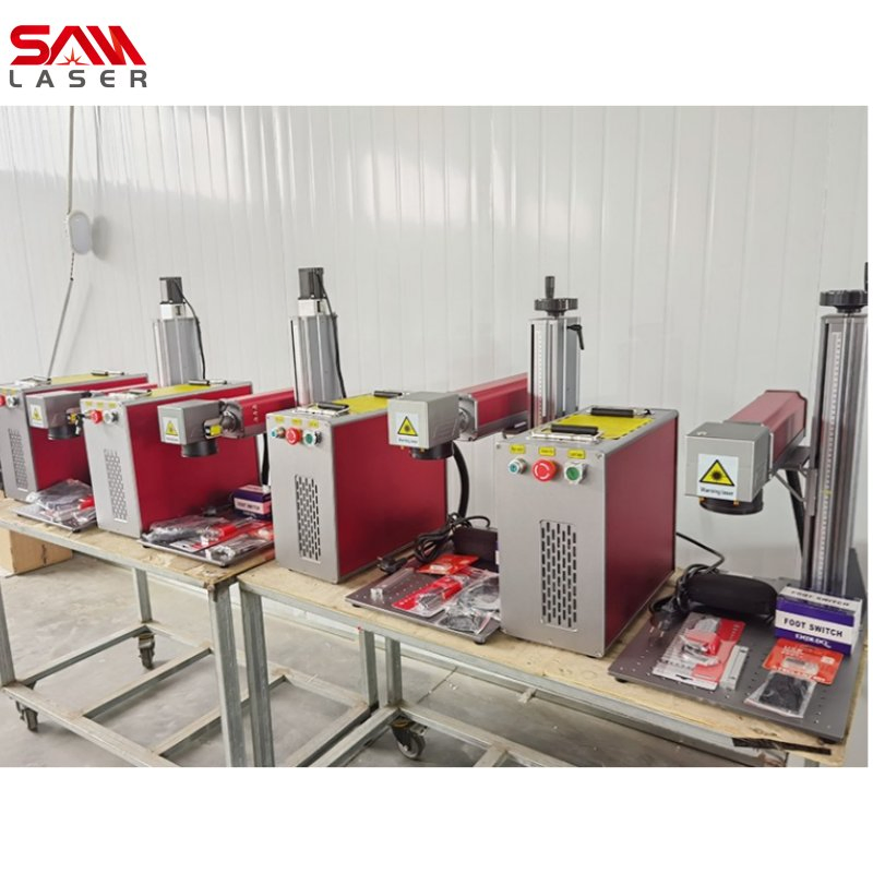 High Precision 2.5D 3D Fiber Laser Marking Machine Jpt Mopa Metal Laser Engraving Machine