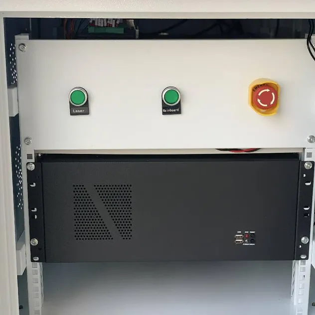 3D UV Laser Marking Machine with 2.5D High Precision, High Speed, and Rotation Function Forglass, Wood, Metal, and Leather