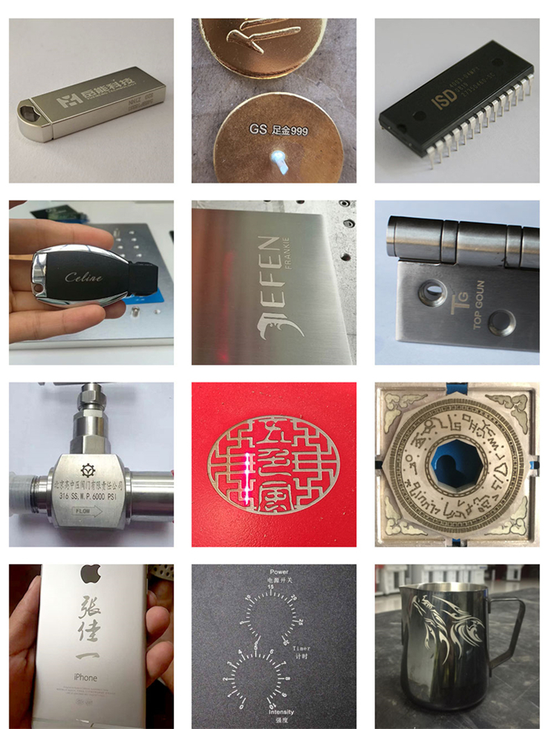 50W RAYCUS JPT MOPA Desktop Mini Fiber Laser Marking Machine 30W Laser Engraver 20W Nameplate Engraving Metal Carving