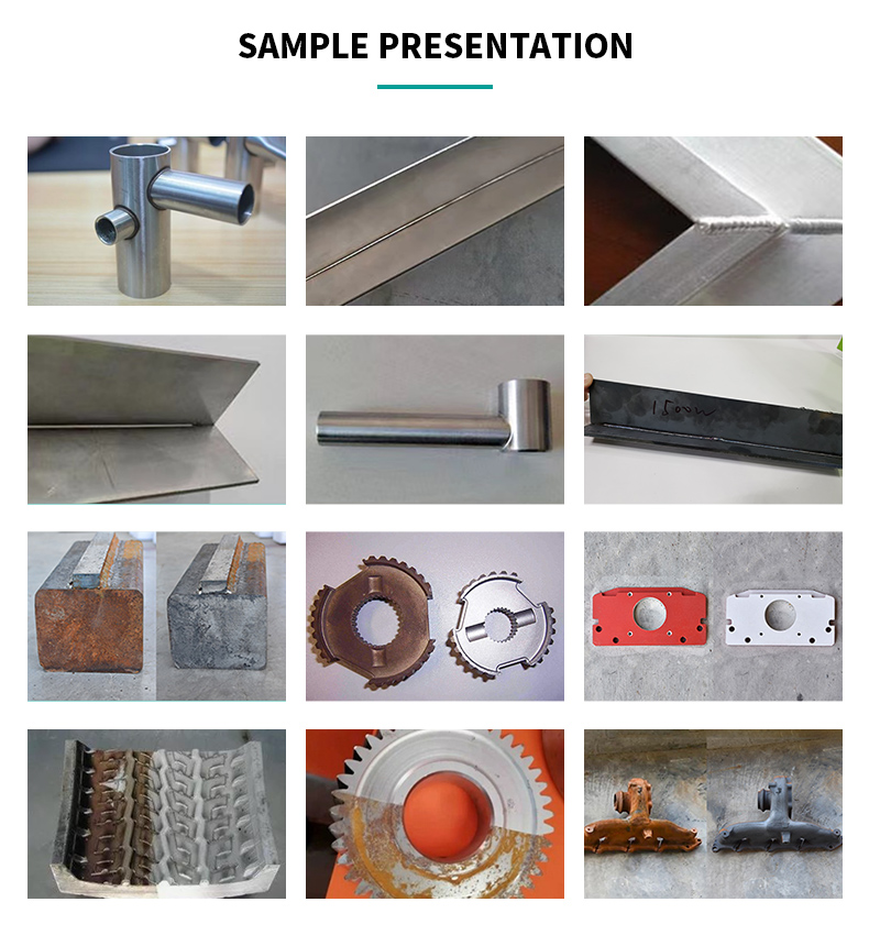 Laser processing samples