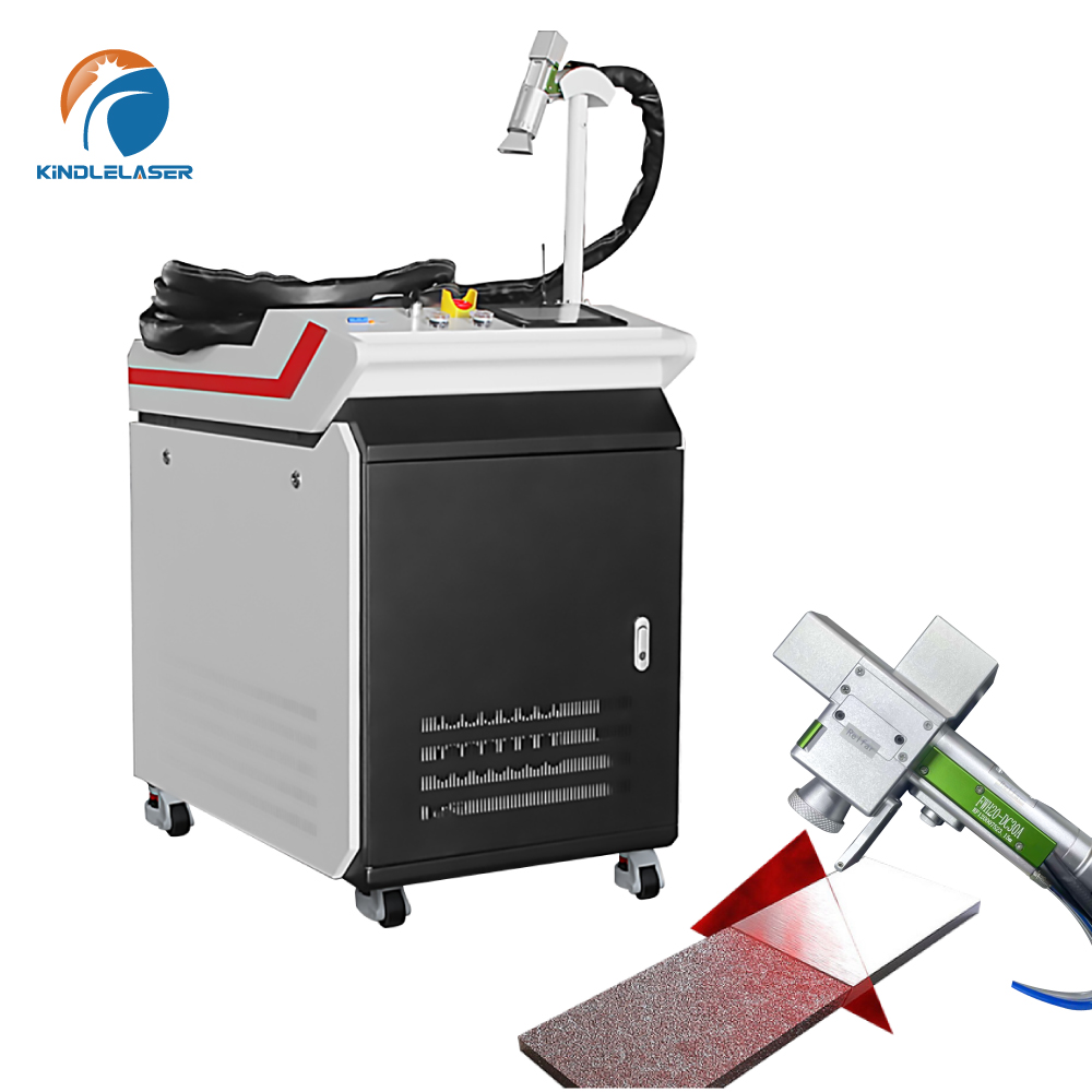 CE Certified Rust Removal 1000W 2000W 3000W Portable Laser Cleaning Machine Fiber Continuous Cleaner Laser Cleaner