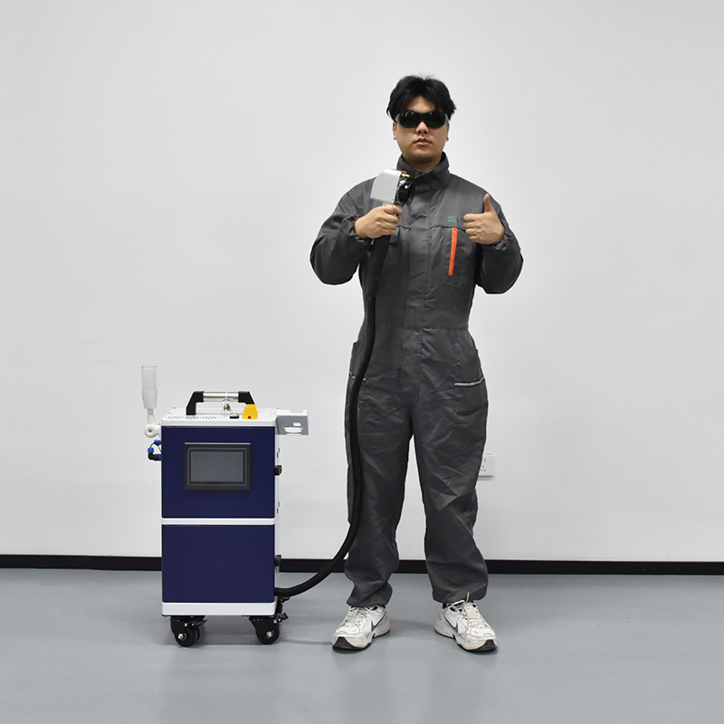 100W Laser Cleaner Industrial Continuous Wave Fiber Laser Rust Remover