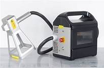 CS Tec 30w Portable Handheld Engraving Marker Logo Fiber Laser Marking Machine To Wood Metal Plastic