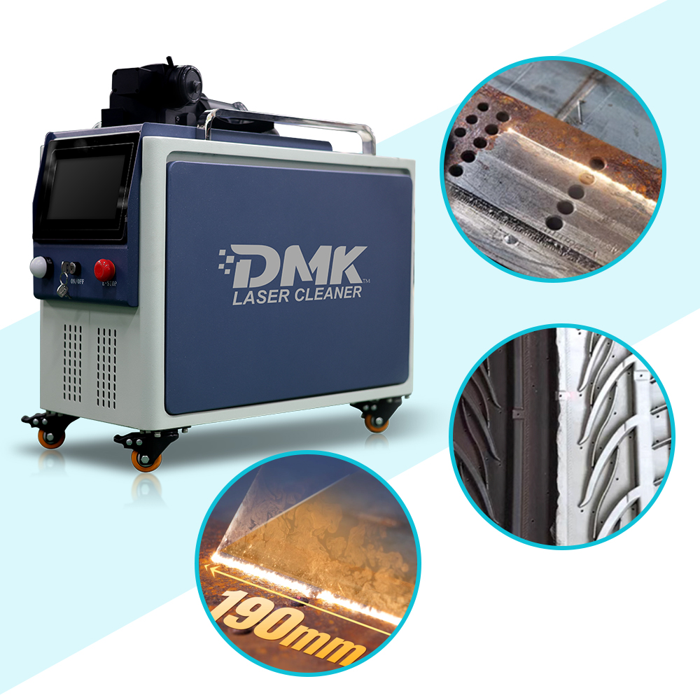 Non-destructive Texturing Polishing Pulse Laser Cleaning Machine 100w 200w Customized Laser Source