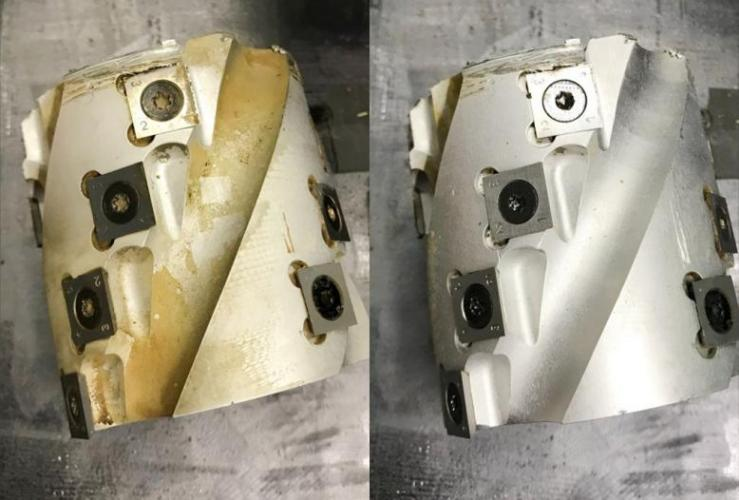 Coating Removal Effect