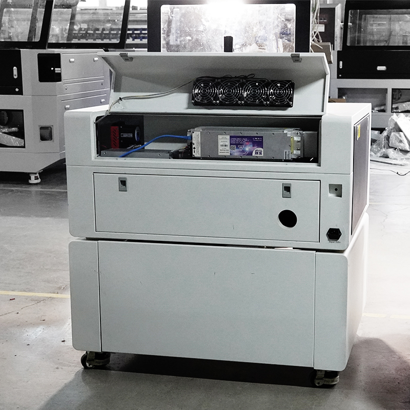 JQLASER 500mm*300mm Desktop CO2 Laser Machine RF Laser Tube Engraving and Cutting Machine for Non-metal Materials