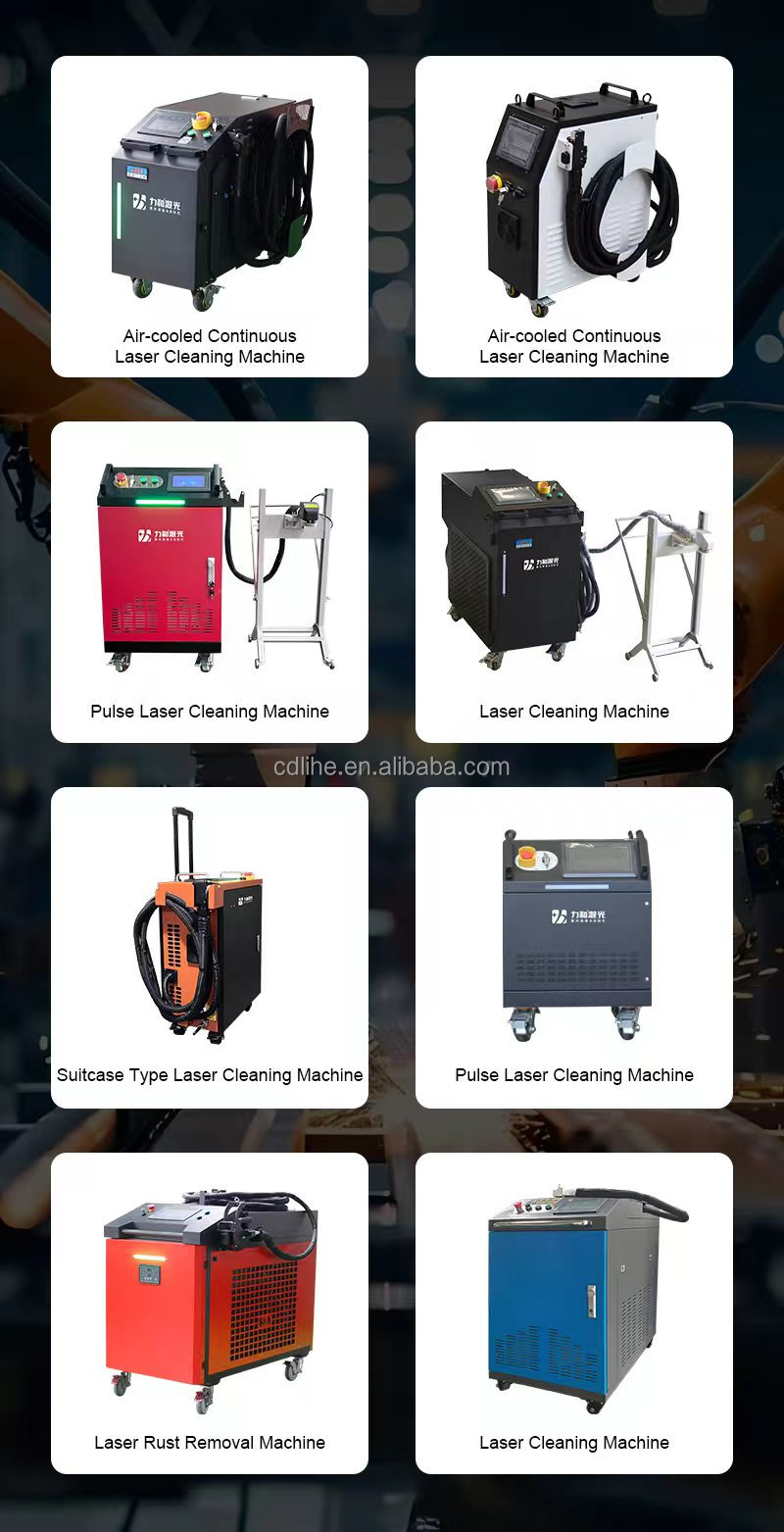 Other laser cleaner types display