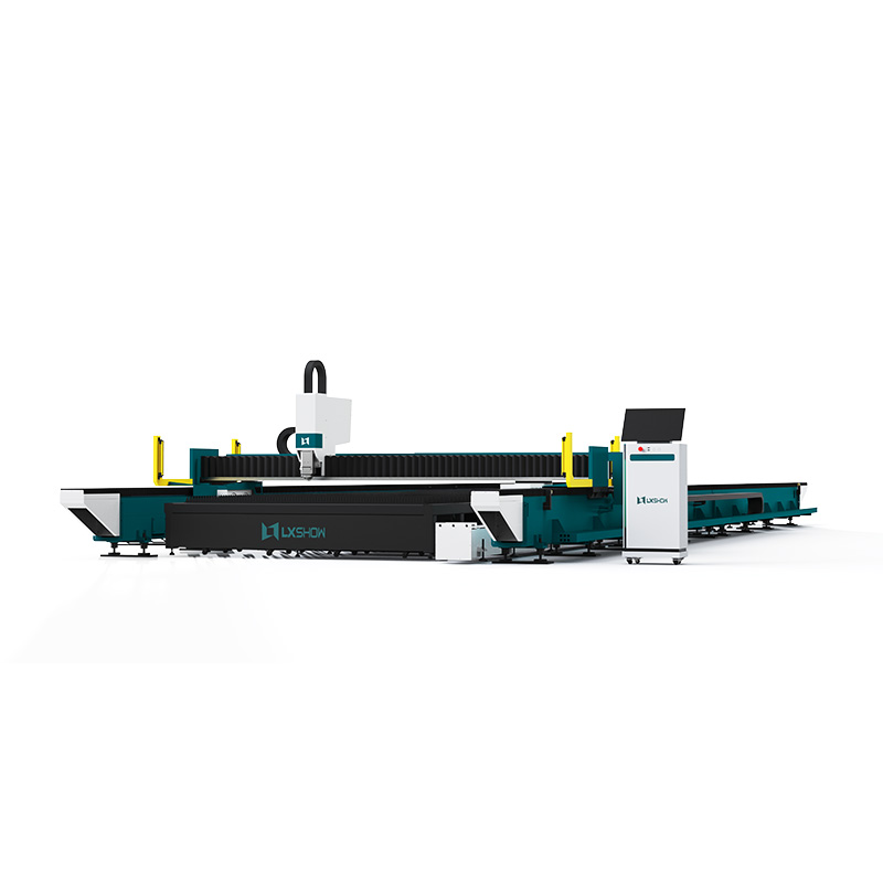 LX13025LC Open Type Ultra Large Working Format Custom Laser Cut Metal Laser Cutting Machine For Aluminum Metal Sheet
