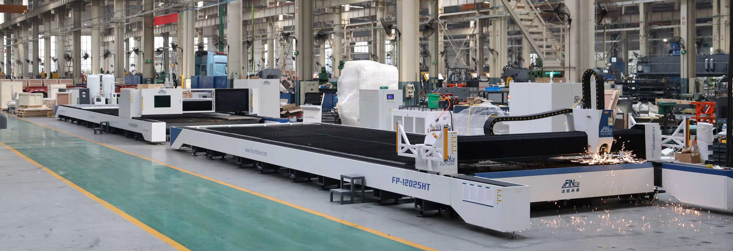 Single Platform High Power Sheet Metal Laser Machine Fiber Lazer Cutter