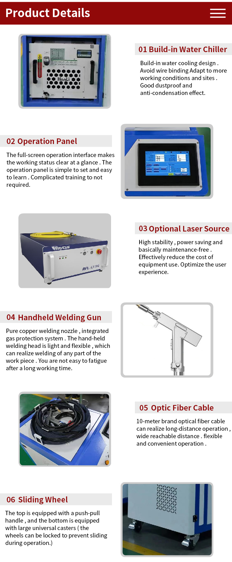 Laser welding process detail 2