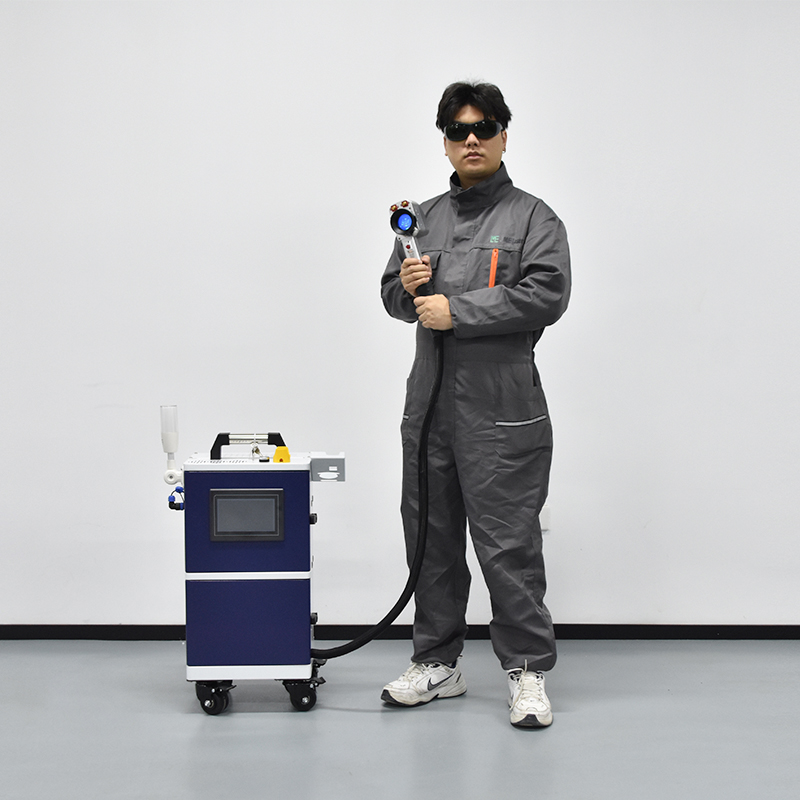 100W Laser Cleaner Industrial Continuous Wave Fiber Laser Rust Remover