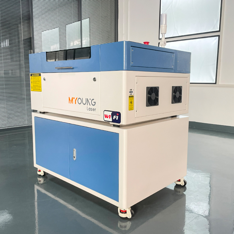 Myoung Desktop CO2 Laser Engraving Machine Small Laser Cutting Machine 40w 60w 80w for Nonmetal Laser Engraving Machine