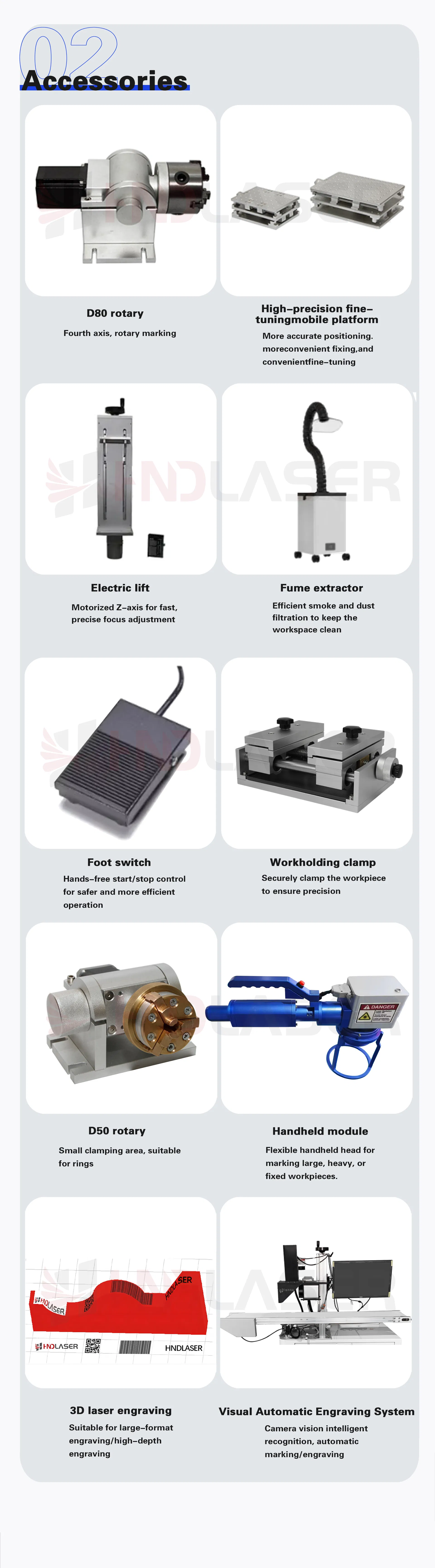50W 100W 200W Portable 3D Logo Marker Engraver CNC Galvo Fiber Laser Marking Engraving Coding Ecthing Machine Price for Gold Metal Stone Glass Aluminum Jewelry