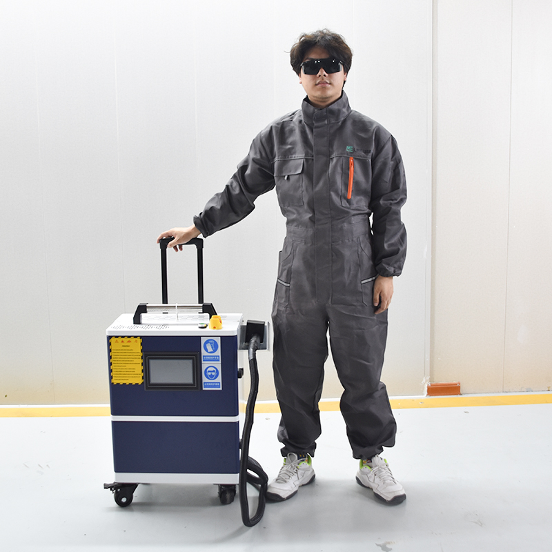 100w 200w 300w 500w 1000w High Efficient Portable Handheld Pulse Laser Cleaning Machine Rust Removal Cleaner