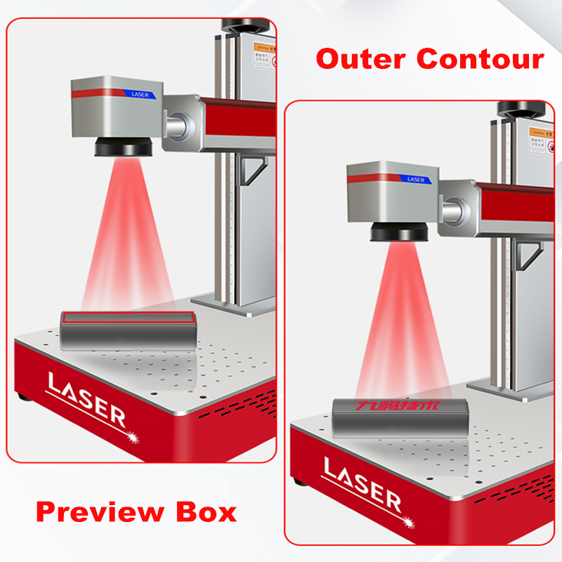 50W RAYCUS JPT MOPA Desktop Mini Fiber Laser Marking Machine 30W Laser Engraver 20W Nameplate Engraving Metal Carving